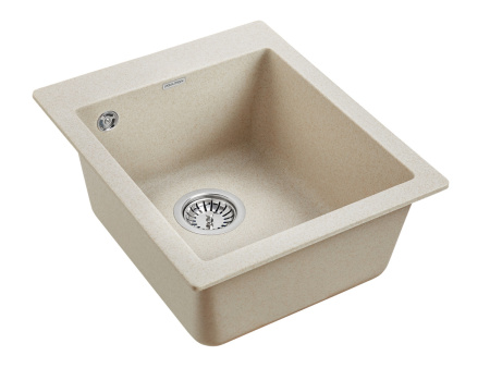 Кухонная мойка Paulmark KANTE 40 PM104249-BE 40х50 цвет бежевый